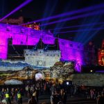 Scotland's mythical past lights up Edinburgh skyline
