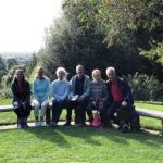 Swedish visitors enjoy the gardens of England and Wales