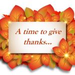 Thanksgiving wishes from Janet Redler Travel & Tourism